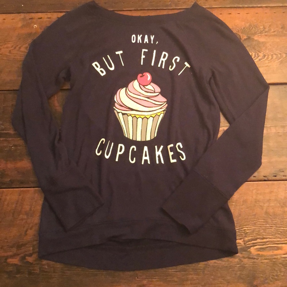 Justice cupcake sweater